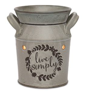 Scentsy “Live Simply” wax Warmer